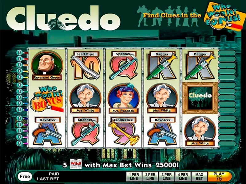 Gewinnen Sie bis zu 25.000.000 im Cluedo Spiel Online